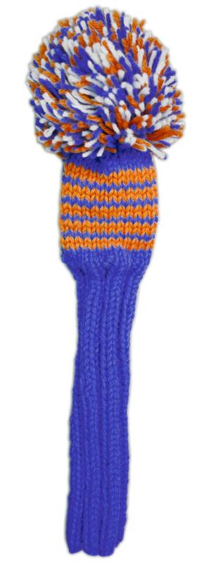 Jan Craig(ジャンクレイグ) ヘッドカバー ハンドメイド フェアウェイウッド #5用 Atlantic/Orange/White