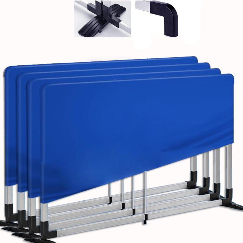 卓球 フェンス ネット 、4枚1組ピックルボール用 防球 柵 、フロア仕切りタイプ、バッフル付き，取り外..