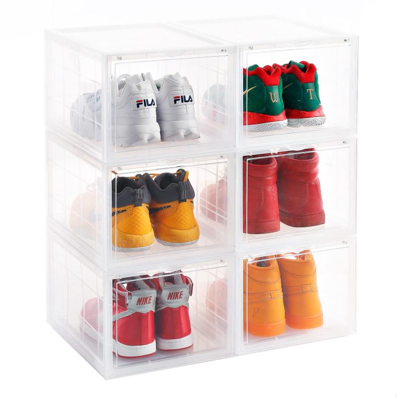シューズボックス クリア スリム 靴 収納 靴収納 スニーカーボックス 透明 玄関収納 ボックスケース シ..