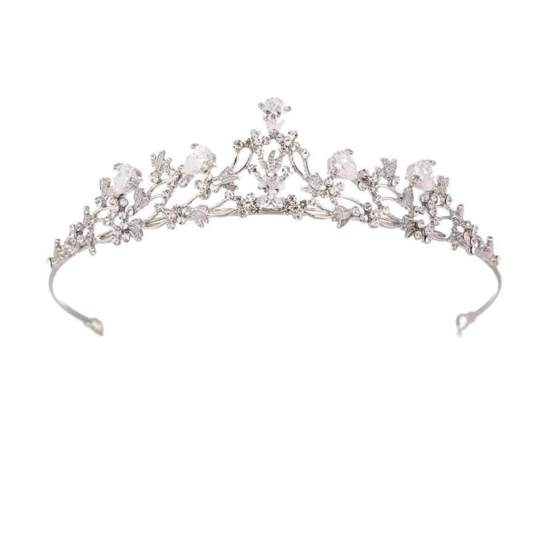 ティアラ 王冠 クラウン ヘアアクセサリー 子供 カチューシャ 可愛い 髪飾り キラキラ ラインストーン ..