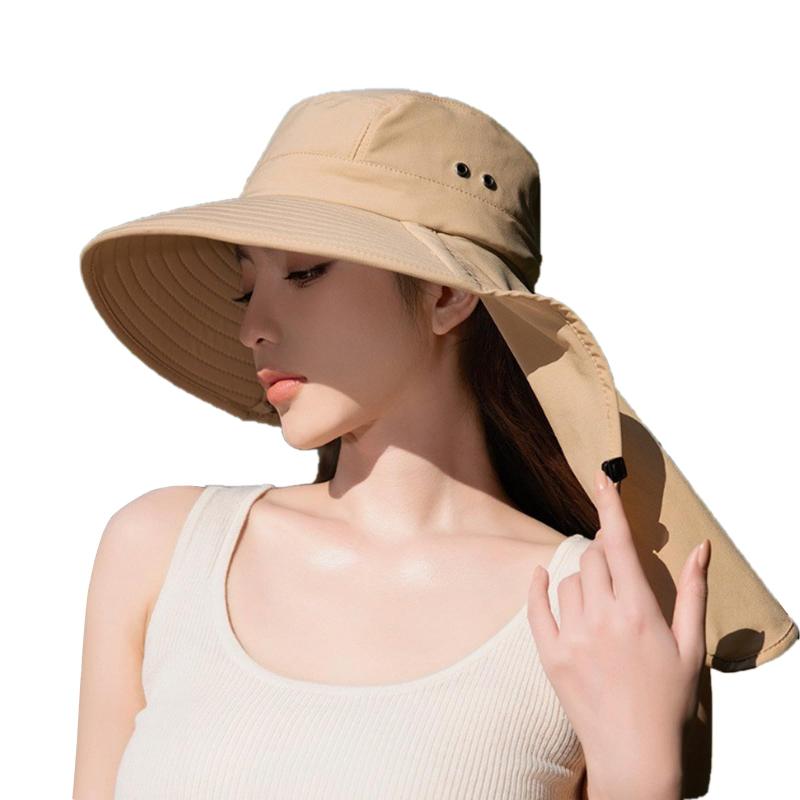 [CSILOVEE] uvカット 帽子 レディース 日焼け防止 涼しい 日除け帽子 ガーデニング 首ガード ハット つばひろ 日よけ 顔隠し 農作業 人気 紫外線対策 折りたたみ 通気性 アウトドア 春夏 プレゼ