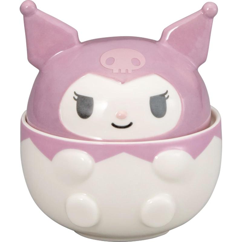 サンリオ (SANRIO) 立体 蓋付き どんぶり どんぶり 丼 食器 約400ml 約13×13cm キャラクターズ 食器 グッズ 雑貨