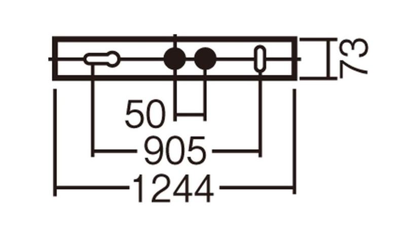 Panasonic LED ベースライト 天井直付型 直管32形 温白色 LSEB7114LE1