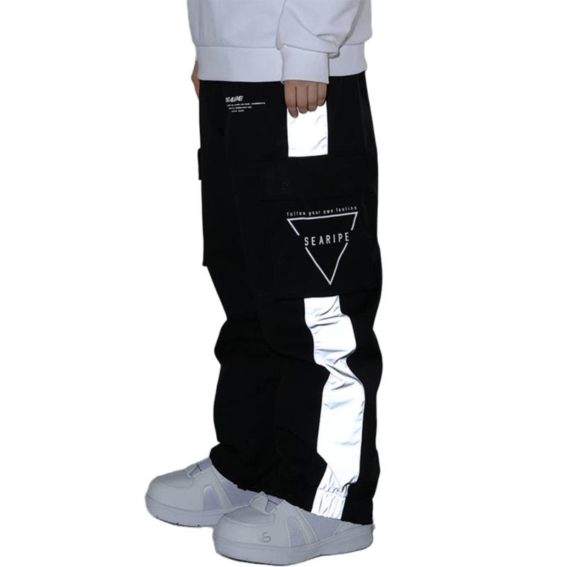 [HOTIAN] スノーボード ウェア パンツ レディース メンズ ロングパンツ 全6色 5サイズ（XS～XL） 耐水圧10000mm スキーウェア パンツ スノボウエア スノーパンツ 防水 耐磨 保温 XYP-K2107