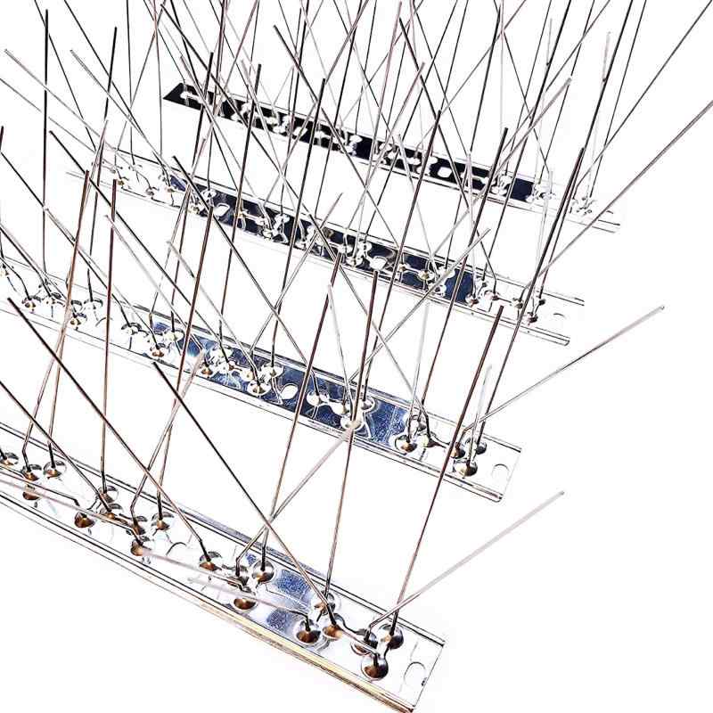 ONESORA 鳥よけ 鳩よけ 100%ステンレス製 バードピン 鳥よけピンシート とげとげ 有刺鉄線 カラスよけ フン害対策 鳥害対策 耐久性 屋上 ベランダ カーポート 軒下 車庫 TVアンテナ上部 設置簡