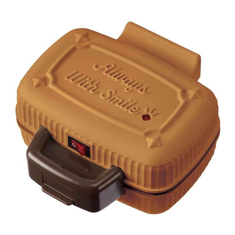 recolte レコルト プレスサンドメーカー ミニ ホットサンドメーカー コンパクトサイズ 簡単操作 耳まで..