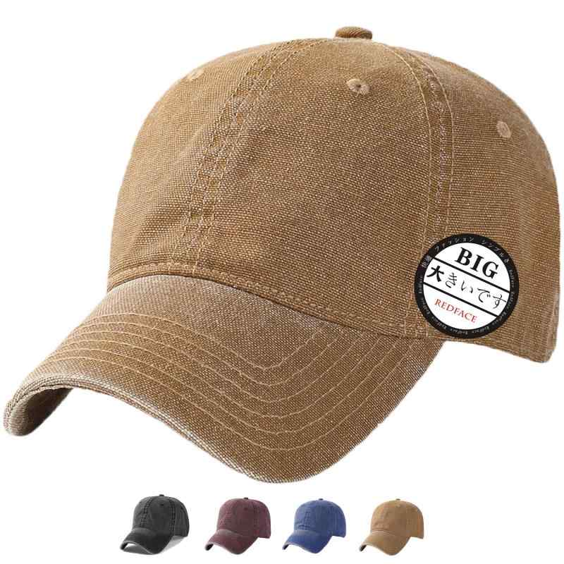 RF キャップ メンズ 大きいサイズ 深め 帽子 (100%コットン) 新式（60-65cm）人気 ぼうし 男女兼用