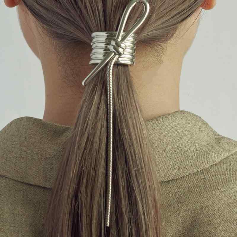 Other - ヘアアクセサリー レディース 金属 ヘアクリップ 日韓スタイル シンプル ミニマム 高級感 低馬尾用 後頭部 バックル ファッション 普段使い 軽量 スタイリッシュ
