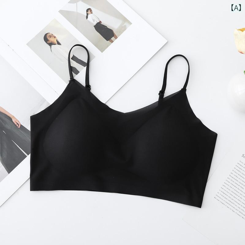 ブラジャー レディース ノンワイヤーブラ インナー トップス カップ付き キャミソール タンクトップ 薄手 背中見せ 美背 補正下着 寄せ上げ 盛れる 快適 通気性 接触冷感 吸湿速乾 伸縮性 ストレッチ フィット感 ホールド力 軽量 軽い 無地 シンプ alpha-h1-10221722 ヘルスケアアルファ楽天市場店 サンプル画像2