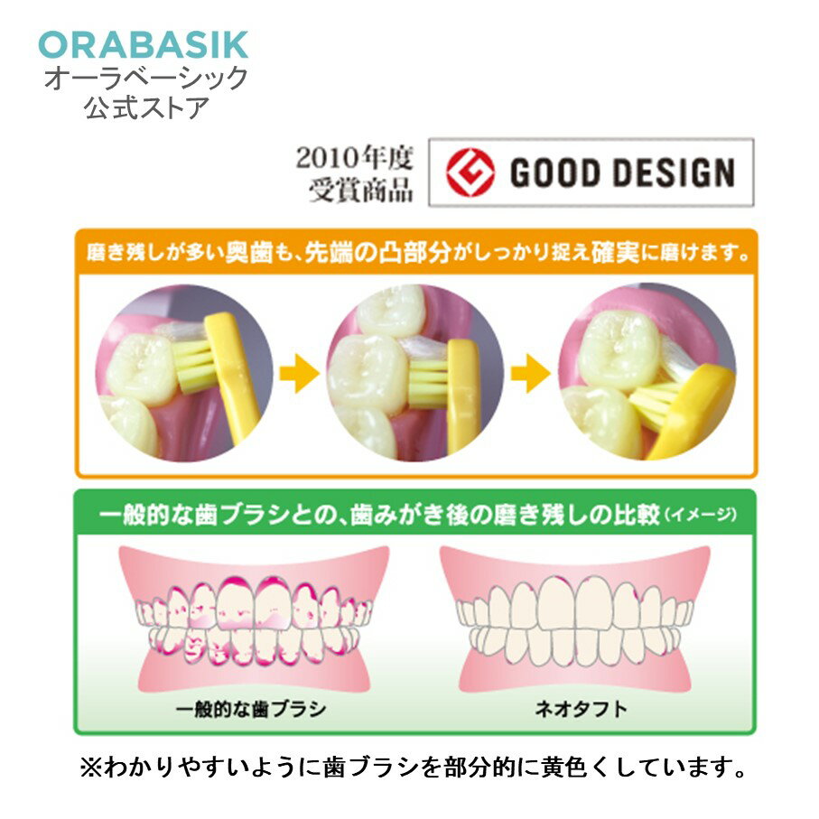 ワンタフトとミニブラシが合体した新世代マルチブラシ 歯間ブラシ 歯ブラシ Ora Basik オーラベーシック マルチブラシ ワンタフト 歯の裏 歯垢 仕上げ磨き ネオタフト ミニブラシ 歯周ポケット 歯石 歯間 最大74 Offクーポン