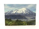 【一点物 訳あり 超特価 激安 セール 現品限り】「岩手山 SM号」小川久雄作 幅23.0×高さ15.8cm 177
