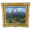 【一点物 訳あり 超特価 激安 セール 現品限り】「 岩手県 日本百名山 岩手山 F10号 」小川久雄作 額入り 幅71.0×高さ65.5cm 188