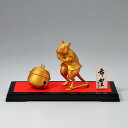 【超特価 激安 セール】干支置物 子 鼠 ねずみ/環水作「希望」鉄製 立札付 T-52