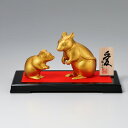 【超特価 激安 セール】干支置物 文鎮 子 鼠 ねずみ「愛」環水作 鋳鉄製 T-56
