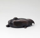 和風 小物 置物 床の間「長寿 茶」銅製 11×7cm 化粧箱入【ポイント10倍】52-04