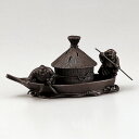 【 高岡銅器 】伝統美術 大森孝志作「藻かる香炉」銅製 徳色 130-01【ポイント10倍】