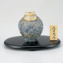 香炉 高岡銅器 伝統美術「ふくろう香炉」三枝惣太郎作 アルミ製 PC小判台付 化粧箱入 10φ×12cm 163-08