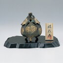 香炉 高岡銅器 伝統美術 「福成寿香炉」鉄製 PC台付 化粧箱入 10φ×12.7cm 163-10