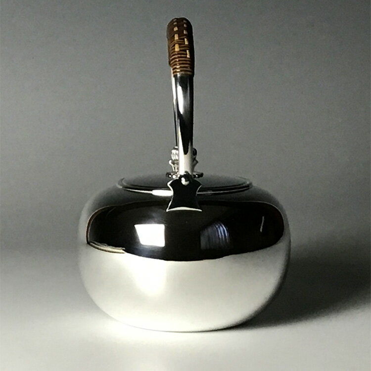 【日本製・証明書付き】純銀製 湯沸 鏡面 純銀...の紹介画像3