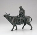 和風置物/津田大寿作「牛寿老」 銅製 28-51【ポイント10倍】