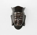 仏面 面 鉄製「広隆寺 小」11x6.5x17cm 化粧箱入 166-03