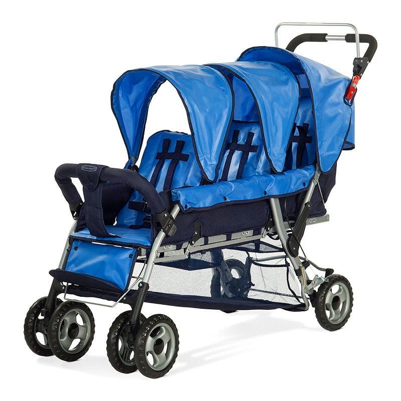 trio baby stroller