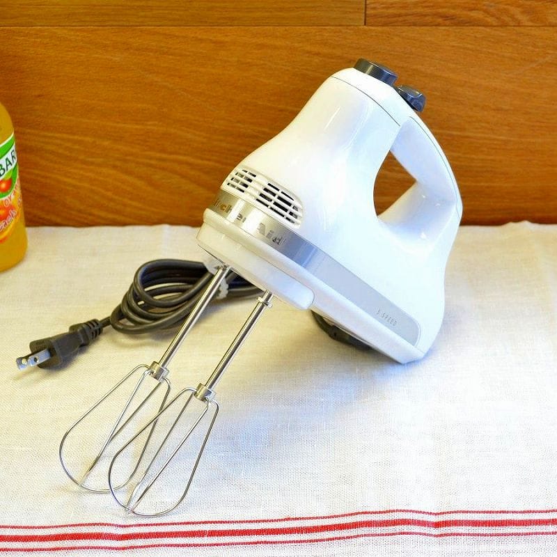 キッチンエイド ハンドミキサー 5スピード ウルトラパワー KitchenAid Ultra Power 5-Speed Hand Mixer KHM512 家電