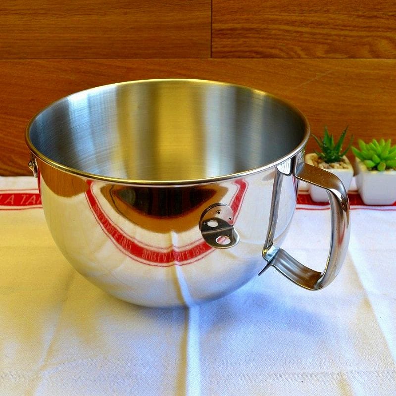 キッチンエイド スタンドミキサー用 ステンレスボウル 6クオート 5.8L ボウルリフトタイプ パーツ 部品 KitchenAid 6QT Mixing Bowl KN2B6PEH