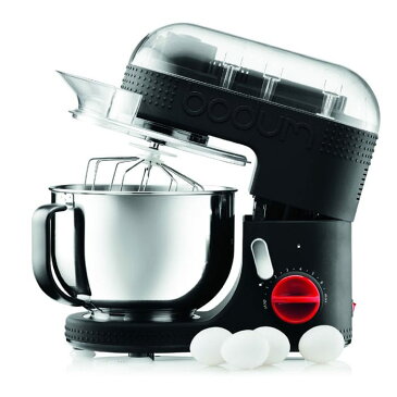 ボダム ビストロ 電気スタンドミキサー 4.7L ブラック BODUM 11381-01US Bistro Electric Stand Mixer, 4.7-Liter, Black 家電