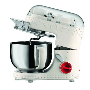 ボダム ビストロ 電気スタンドミキサー 4.7L オフホワイト BODUM 11381-913US Bistro Electric Stand Mixer, 4.7-Liter, Off-White 家電