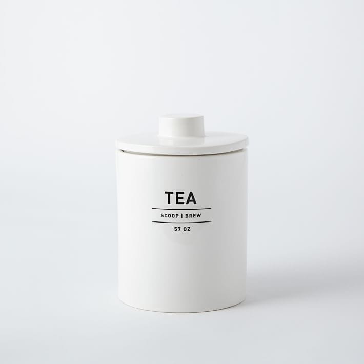 [eBeB[Lb`LjX^[ eB[LjX^[ 1.68Le Utility Kitchen Canisters Tea Canister