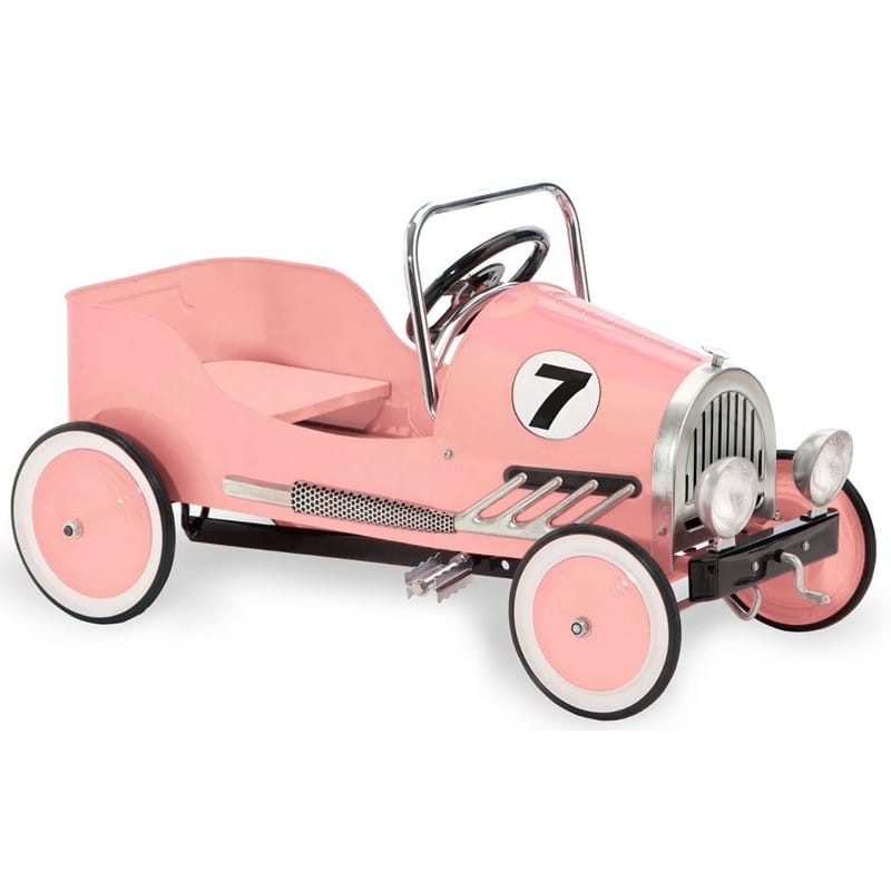 【組立要】モルガン・サイクルピンクレトロペダルカー Morgan Cycle Pink Retro Pedal Car