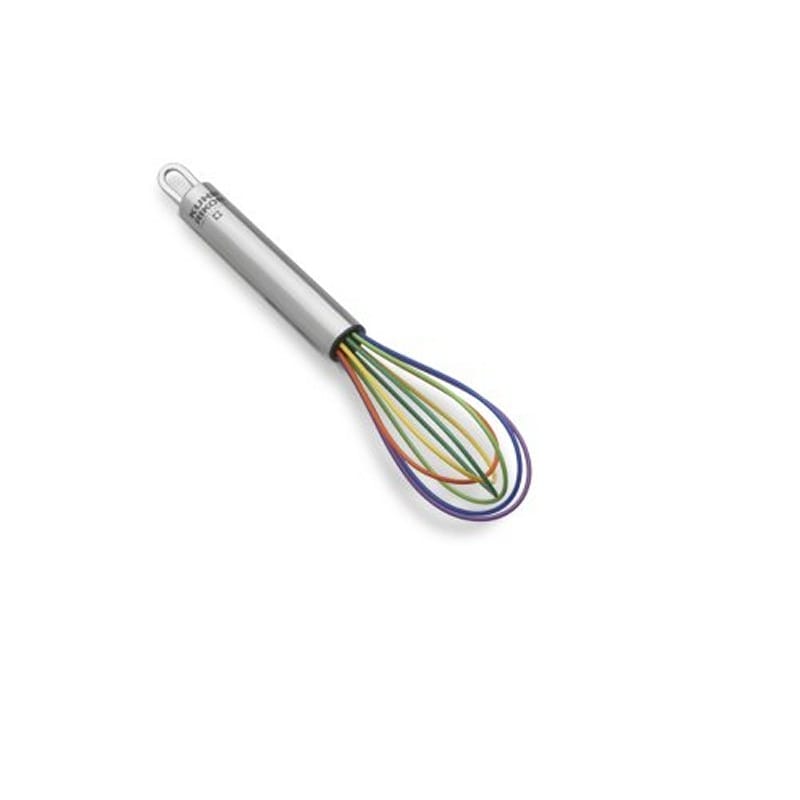 N[ER VR o[ EBXN 20cm Kuhn Rikon Silicone Rainbow Whisk, 8-Inch