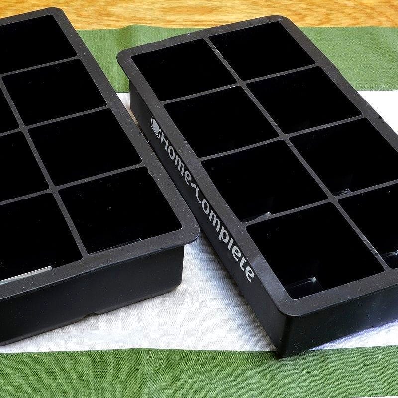 ホームコンプリート ラージアイストレイ 2パック Home-Complete Large Ice Trays 2 Pack