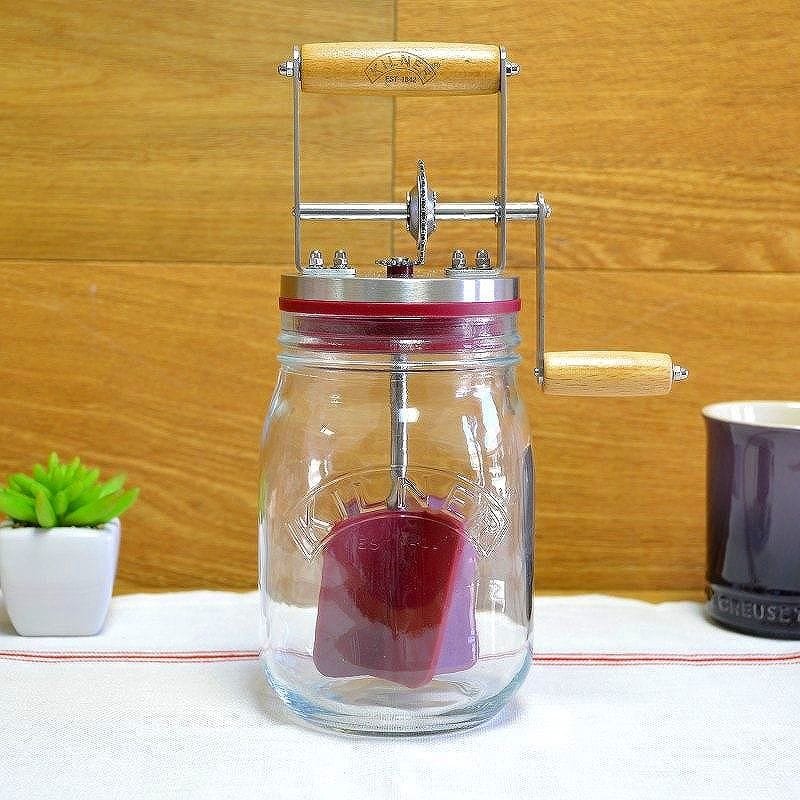 Li[ o^[ha o^[ Kilner Butter Churner