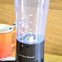 ハミルトンビーチ シングルブレンダー ブラック Hamilton Beach 51101B Single-Serve Blender with Travel Lid, Black 家電 2