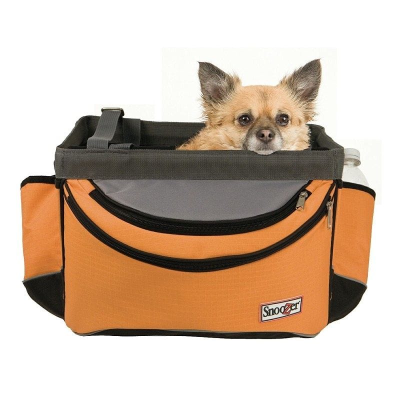 スヌーザー ペットバスケット Snoozer Sporty Bike Pet Basket Orange