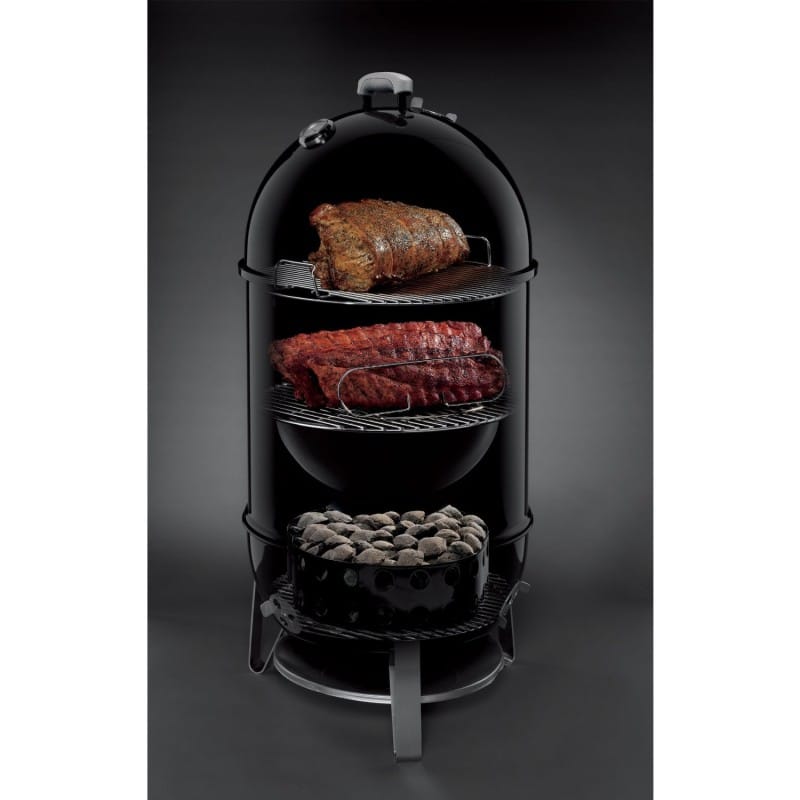 燻製器 本格 ウェイバー スモーキー マウンテンクッカー 木炭 約45cm くんせい スモーク料理 Weber 721001 Smokey Mountain Cooker 18-Inch Charcoal Smoker