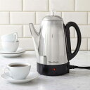 パーコレーター コーヒー 12カップ ステンレス ウエストベンド West Bend 12-Cup Percolator 家電