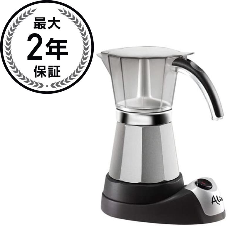 fM GXvb\R[q[[J[ J DeLonghi EMK6 Alicia Electric Moka Espresso Coffee Maker Ɠd