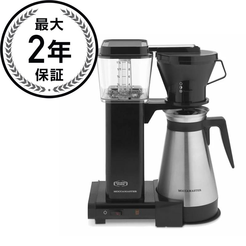 ウイリアムズ・ソノマ テクニヴォーム モッカマスター コーヒーメーカー ステンレスカラフェ Williams-Sonoma Technivorm Moccamaster Coffee Maker with Thermal Carafe Brushed Silver KBT-741 家電