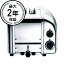 デュアリット 2枚焼 トースター クロム Dualit 2-Slice Toaster, Chrome 家電
