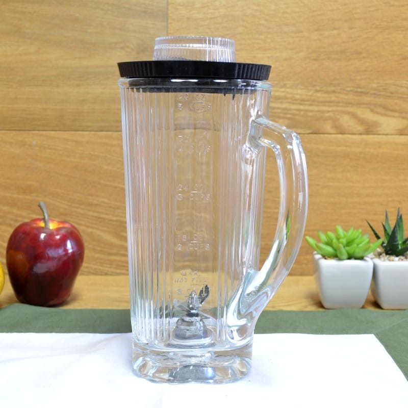 ワーリング ブレンダー用 ガラスジャー ブレード付 BB900シリーズ パーツ 部品 Waring Commercial CAC34 Complete Glass Container with Blade and Lid