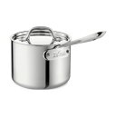 オールクラッド ステンレス鍋 1.5L 蓋付深底鍋 All-Clad Stainless Steel 1.5-Quart Sauce Pan with Lid ...