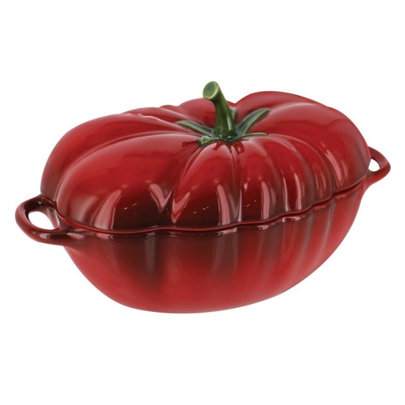 XgEu RRbg g}g 470ml Staub Ceramic Petite Tomato Cocotte