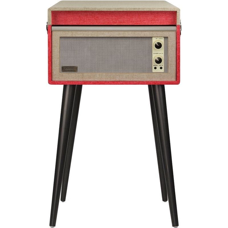 �������꡼ �Хߥ塼�� �ݡ����֥� ������ �ơ��֥� �� Crosley CR6233A-RE Dansette Bermuda Portable Turntable with Aux-In, Red ����