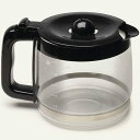 カプレッソ コーヒーメーカー ガラスカラフェ パーツ 部品 Capresso Glass Carafe with Lid #4477