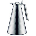 アルフィ カラフェ ポット 魔法びん 1.0L クロム alfi Glass Vacuum Chrome Plated Copper Thermal Carafe for Hot and Cold Beverages, 1.0 L, Chrome