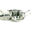 オールクラッド 銅 コッパーコア フライパン 鍋 7点セット All-Clad 6000-7 SS Copper Core 5-Ply Bonded Dishw...