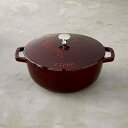 XgEu t`I[u { ǂ [X^[ Staub Cast-Iron Essential French Oven, Rooster Design